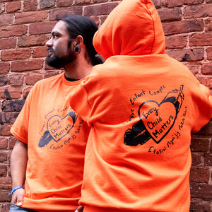 Every Child Matters Hoodie - Feather Heart