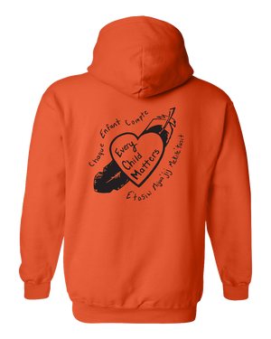 Open image in slideshow, Every Child Matters Hoodie - Feather Heart
