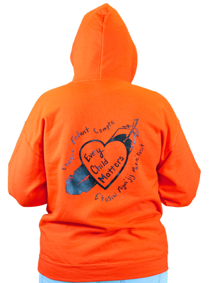 Every Child Matters Hoodie - Feather Heart