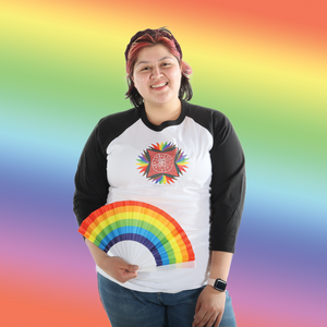 Open image in slideshow, Pride Baseball Tee
