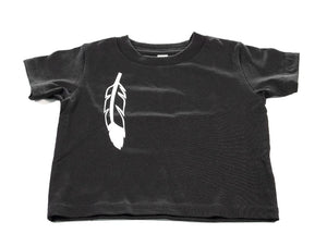 Open image in slideshow, Toddler Feather T-Shirt
